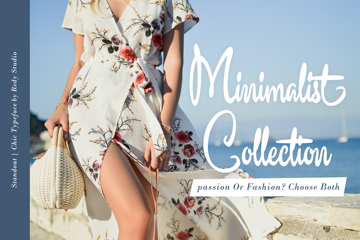 Standout – Chic Typeface, a Script Font by RedyStudio (Photo 3 of 13)