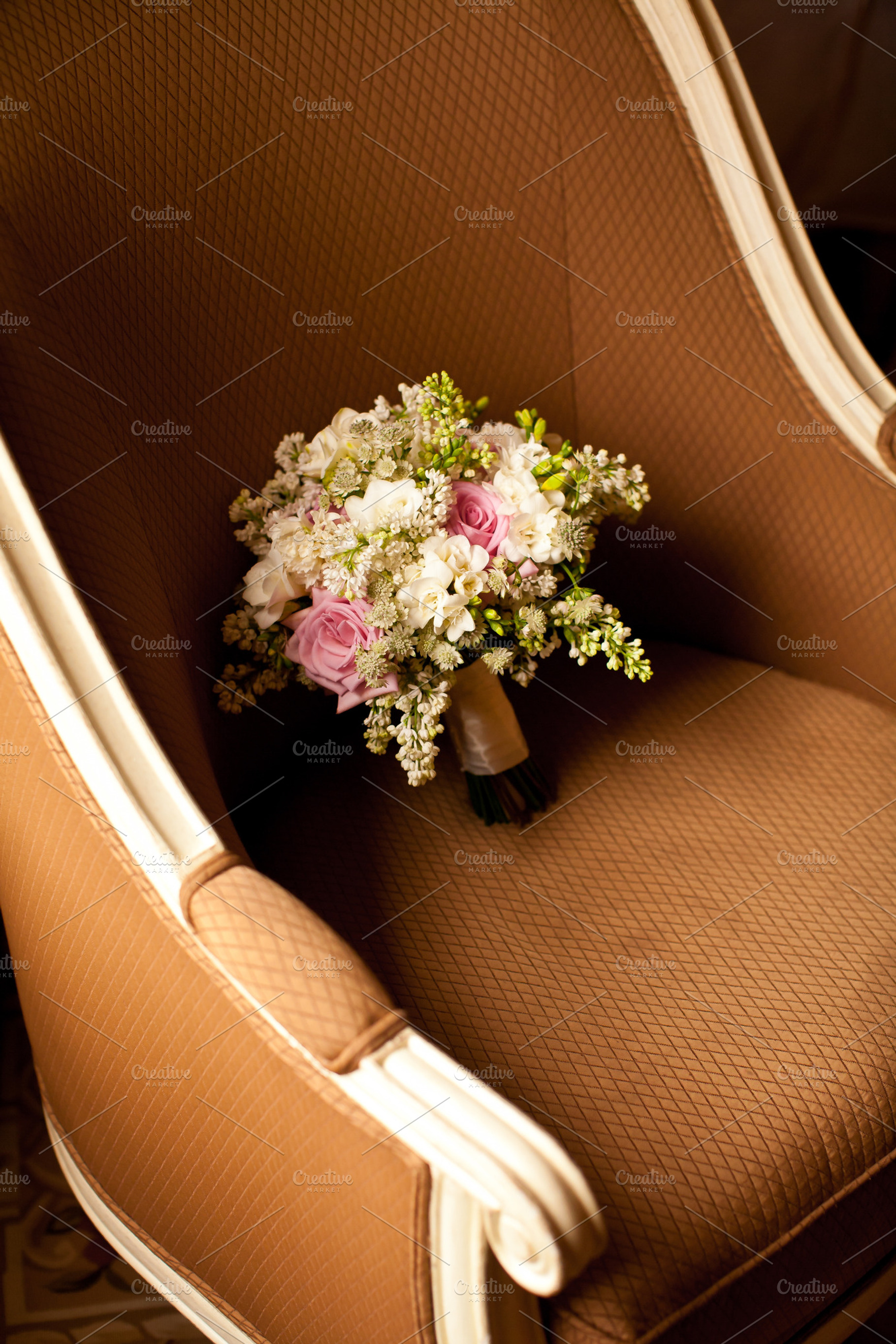 Wedding bouquet, a Photo by Stocklane