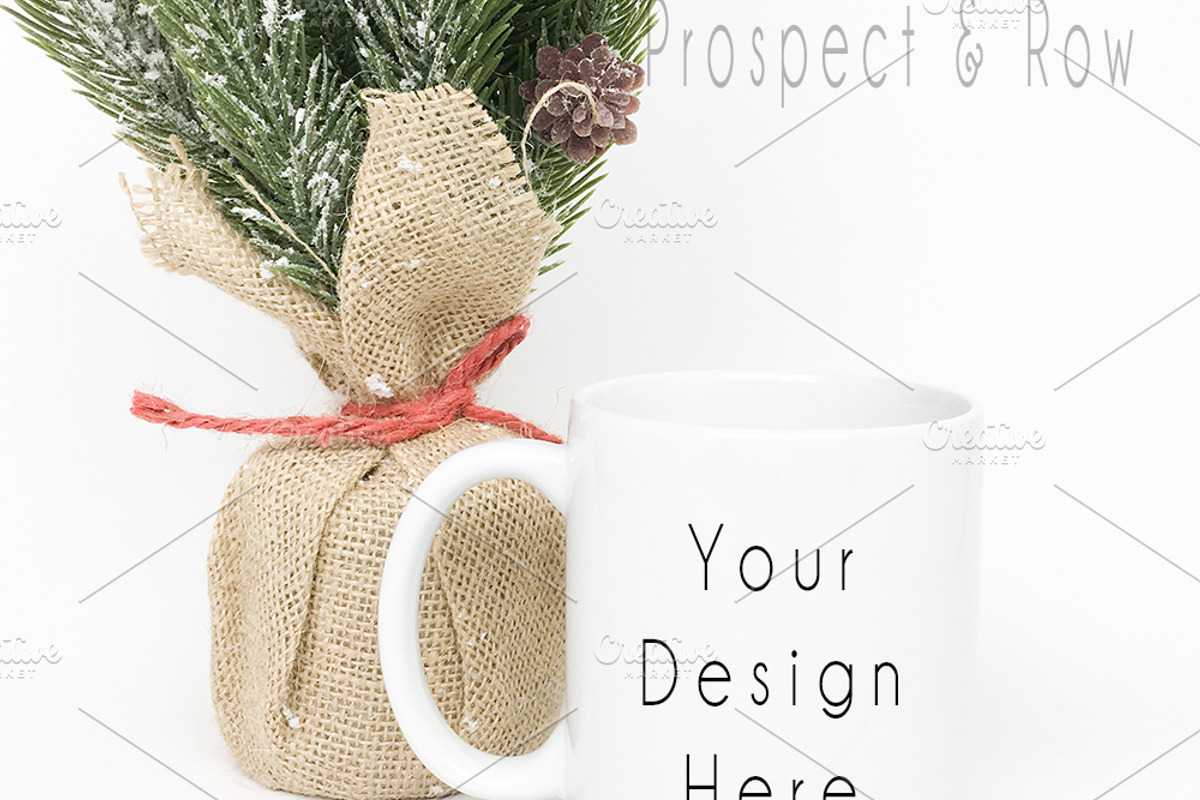 Holiday Mug Mockup Photo Bundle, a Photo by Hudson Lark Studio (Photo 6 of 7)