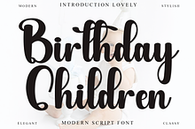Birthday Children
