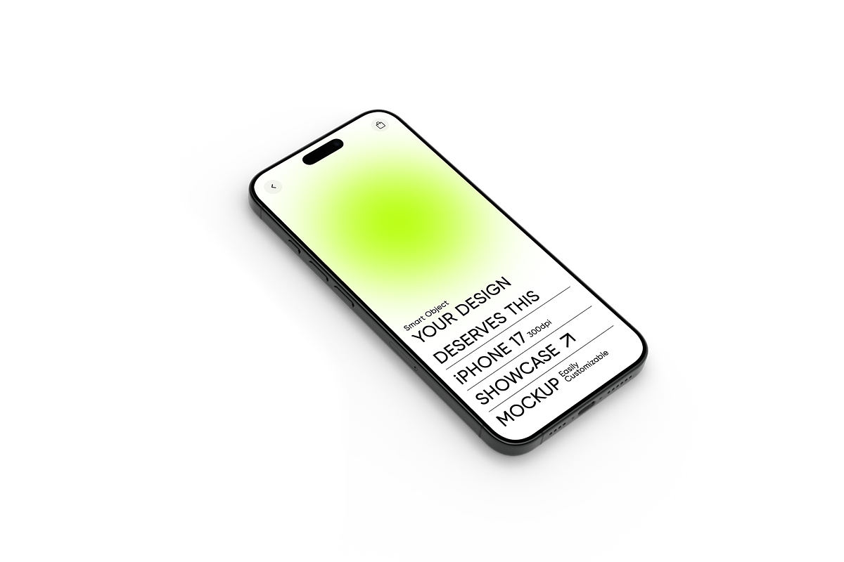 iPhone 17 Mockup, a Device Mockup by Mockupdaddy (Photo 15 of 25)