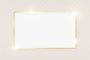 Gold glowing luxury greeting card