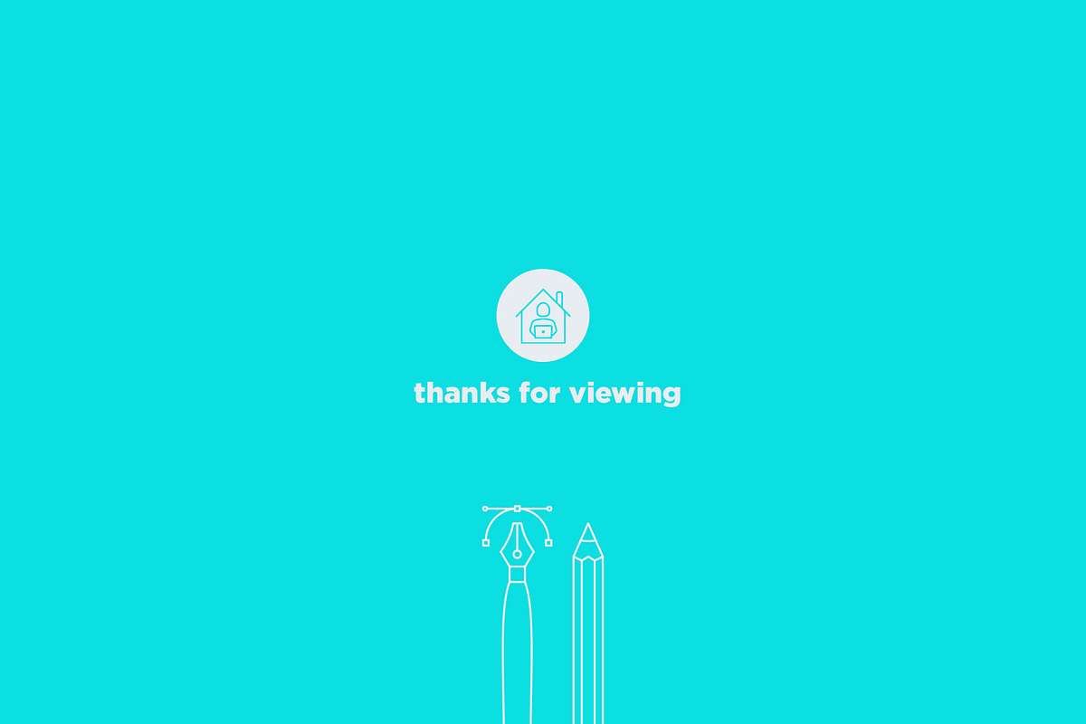 Work From Home  | 16 Thin Line Icons, an Outline Icon by Alex Blogoodf (Photo 15 of 15)