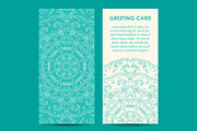 Mandala greeting cards set, a Card Template by Iryna Denysova (Thumbnail 4 of 9)