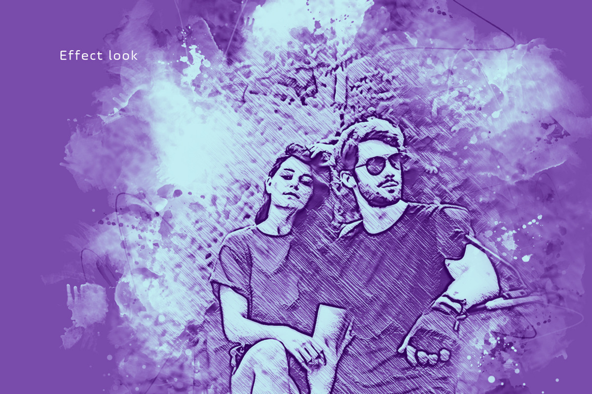 Watercolor Wash Photoshop Action 2, an Action Add-On by MRI STUDIO (Photo 13 of 19)