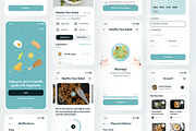 Recipely - Food Recipe App UI Kit, an UI Kit Template by dhuhacreative (Thumbnail 6 of 8)