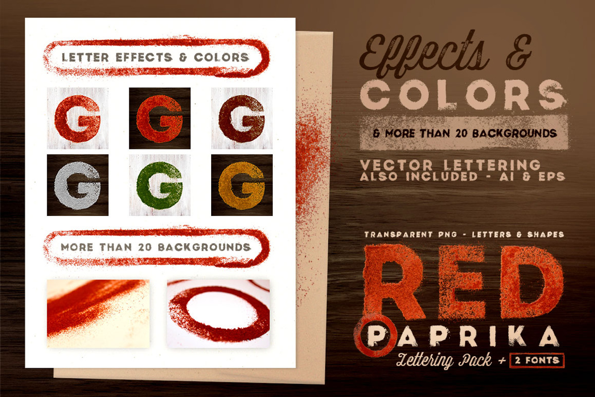 Red Paprika - Creative Lettering preview 5