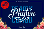 Deadly Phyton Combo, a Serif Font by Subqi Std (Thumbnail 1 of 14)