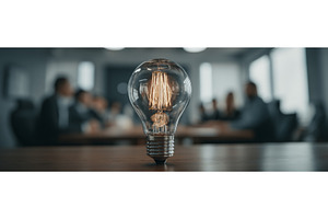 The foreground of a dimly lit room, a Business Photo by ZinetroN