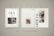GUY Editorial Lookbook Template, a Magazine Template by GoldenPixelStudio (Thumbnail 1 of 10)