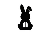 50 Easter Egg Bunny Silhouette, an Illustration by jahid234 (Thumbnail 23 of 51)