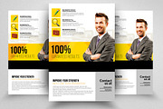 100 Business Flyers Mega Bundle, a Flyer Template by Design Up (Thumbnail 27 of 100)