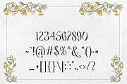 Peachy Fantasy - Art Nouveau Display, a Sans Serif Font by HipFonts (Thumbnail 6 of 8)