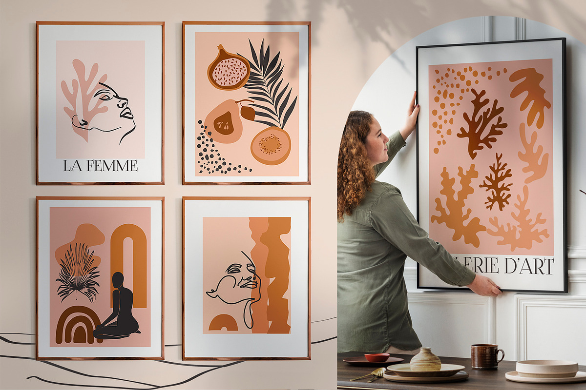 Poster Gallery Bundle, a Decorative Illustration by Mio Buono (Photo 47 of 82)