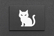 Black Pet Cat Silhouette Vector, an Animal Illustration by Vectorium Studio (Thumbnail 4 of 4)