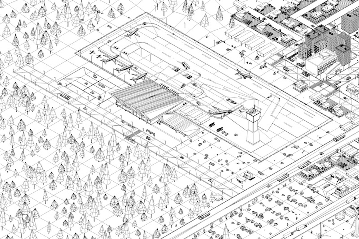 Low Poly Megapolis Premium Pack, an Architecture 3D Model by Anton Moek (Photo 13 of 14)