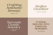 Mosaic Melodies - Stylish Serif, a Serif Font by Typeskets (Thumbnail 9 of 11)
