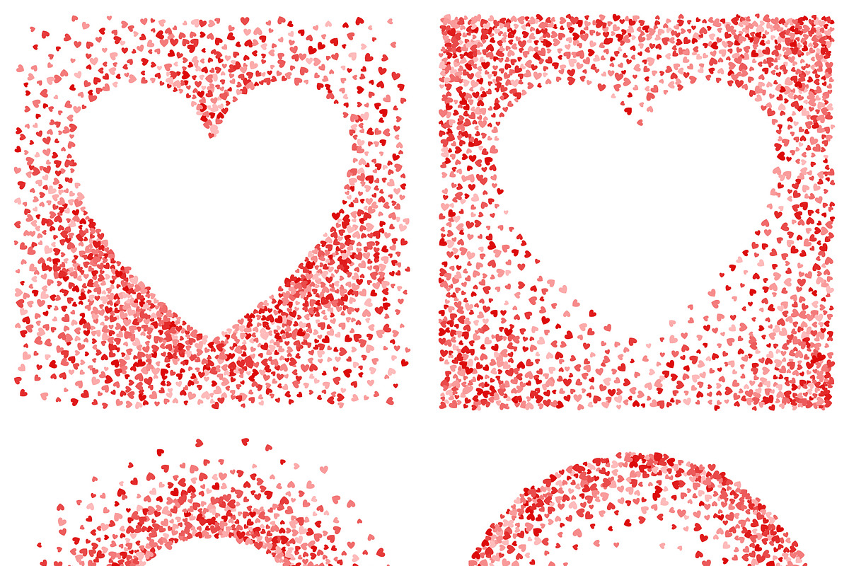 All your red hearts bundle, a Pattern Graphic by ekmelica (Photo 12 of 18)