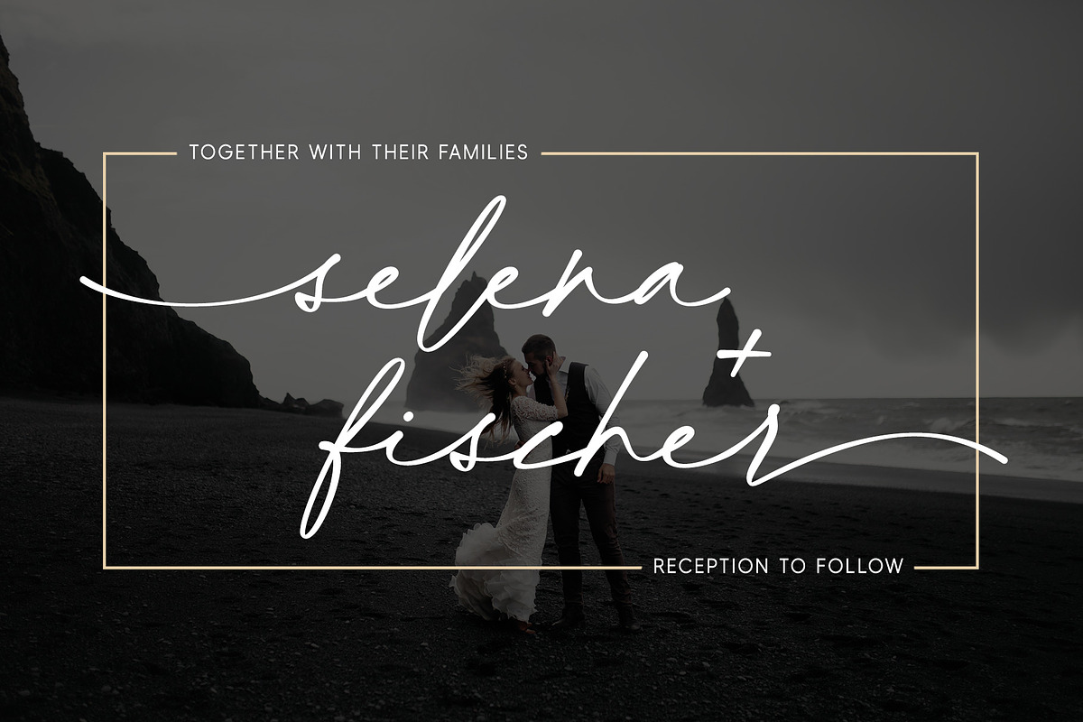 Enthralling | Elegant Script, a Script Font by Lemonthe (Photo 4 of 7)
