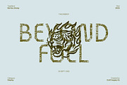 Bartine Stamp, a Sans Serif Font by Craft Supply Co. (Thumbnail 4 of 8)