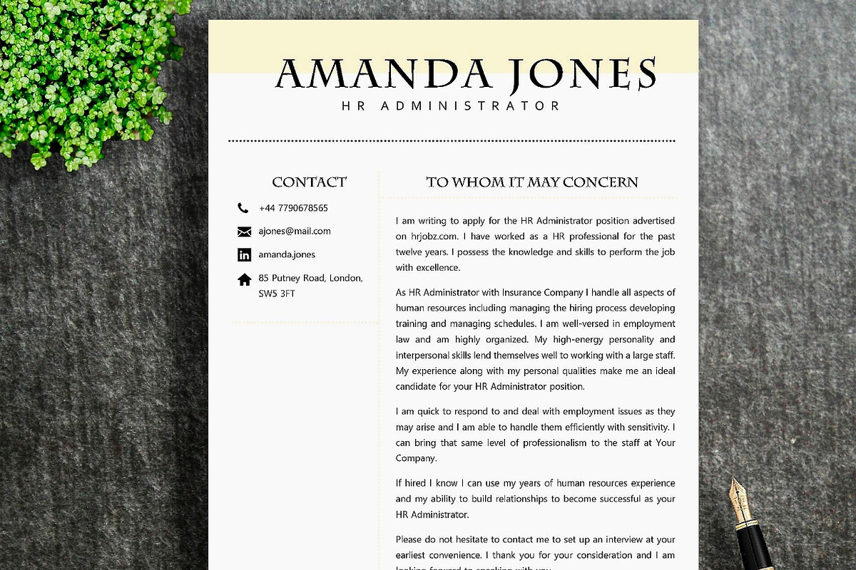 Resume Template | Amanda, a Resume Template by ResumeWorkshop (Photo 7 of 10)