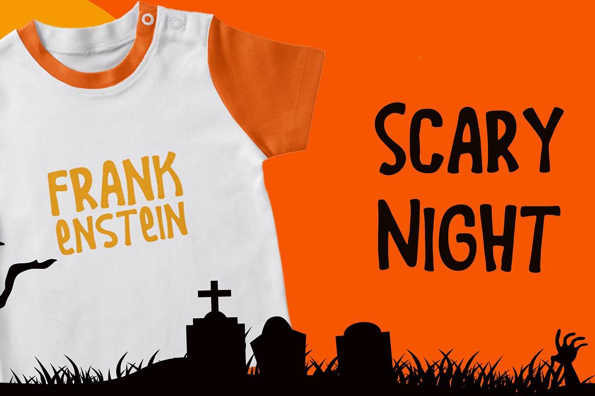 TrickyTreats - Halloween, a Handwritten Font by TrimStudio (Photo 2 of 9)