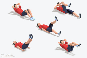 5 Exercise Animations Small Pack