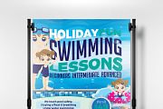 A3 Swimming Pool Poster Template, a Flyer Template by BrandPacks (Thumbnail 1 of 2)