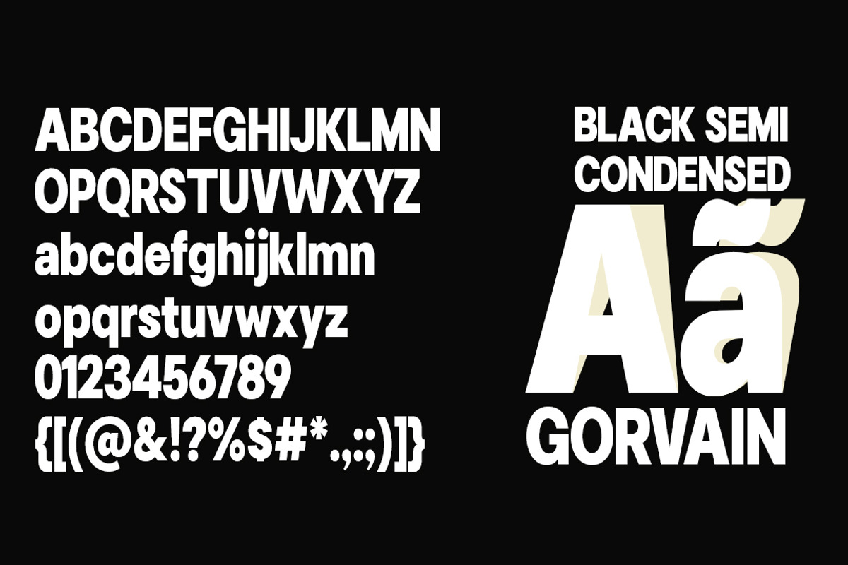 Gorvain, a Sans Serif Font by Keren Studio (Photo 2 of 15)