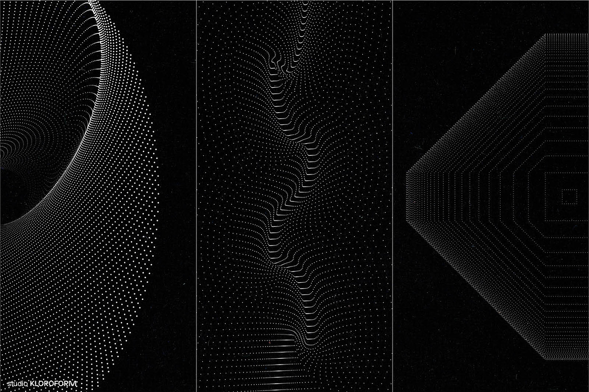 SPACE 6 - 55 dotted line objects, an Object Graphic by kloroform (Photo 17 of 20)