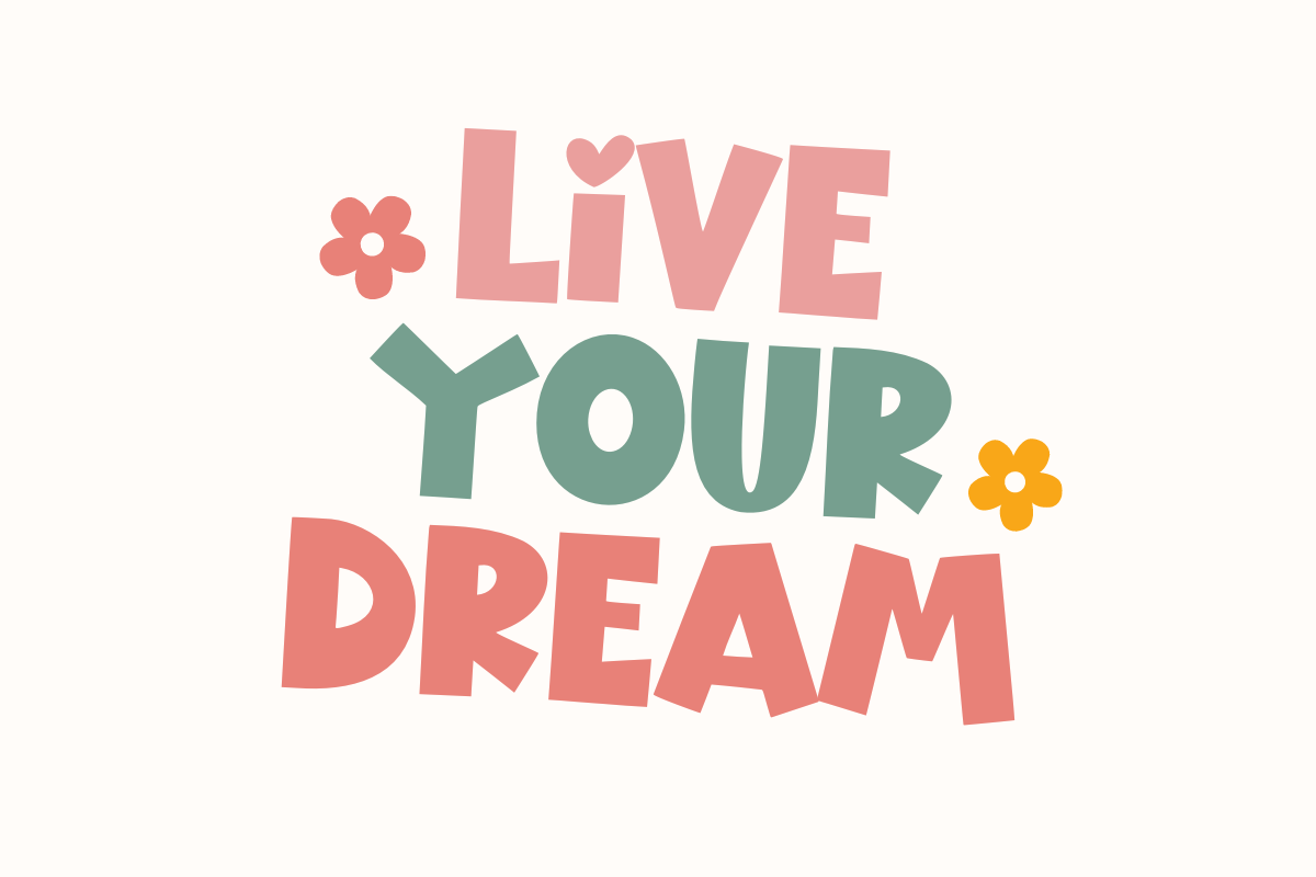 Pink Quick - Cute Display Font, a Handwritten Font by SaktiAvellin (Photo 5 of 6)