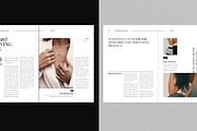 Minimalistic Magazine Template, a Magazine Template by DesignCrest (Thumbnail 7 of 18)