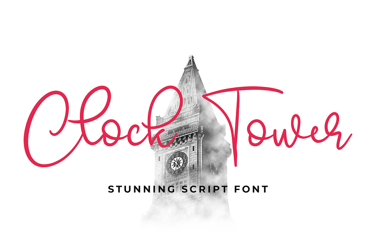 Emellyn Modern Calligraphy Font preview 2