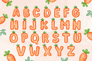 PNG File of Carrot Alphabet Collecti, an Illustration by Fox7 By Rattana (Thumbnail 2 of 5)