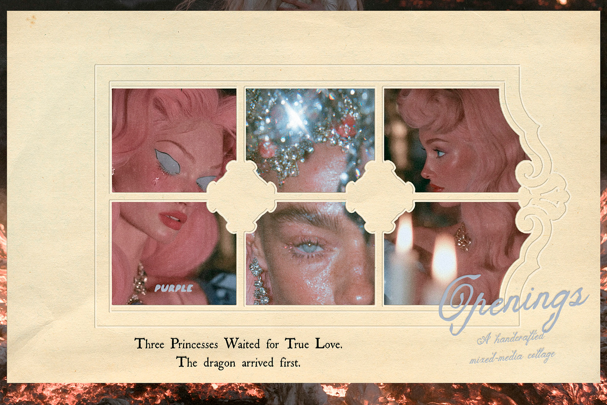 Openings: Vintage Paper Collage Kit, an Object Graphic by Purple (Photo 8 of 11)