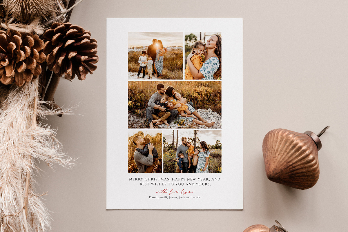 Christmas Card Template CD215, a Card Template by Salsal Design (Photo 2 of 4)