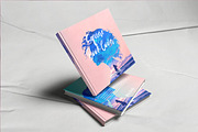 Square Book Cover Mockups, a Books & Magazine Mockup by Defa Visual (Thumbnail 8 of 9)