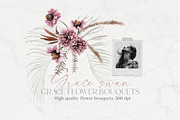 Watercolor flower - Grace flowers, an Illustration by Beigetime (Thumbnail 4 of 13)