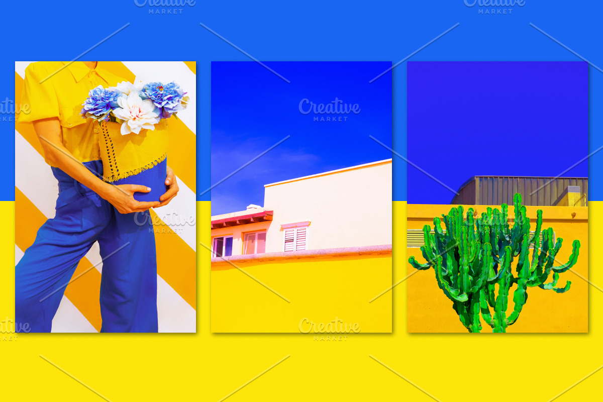 Minimalist yellow&blue bundle 42, a Person Photo by Jenya Porechenskaya (Photo 5 of 7)