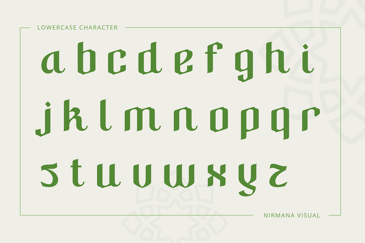 Biabic Arabic - Branding Logo Font, a Script Font by Nirmana Visual (Photo 6 of 9)