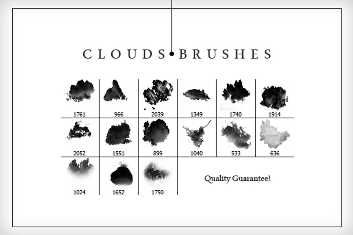 Clouds Brushes, a Brush Add-On by VectorMedia (Photo 2 of 5)