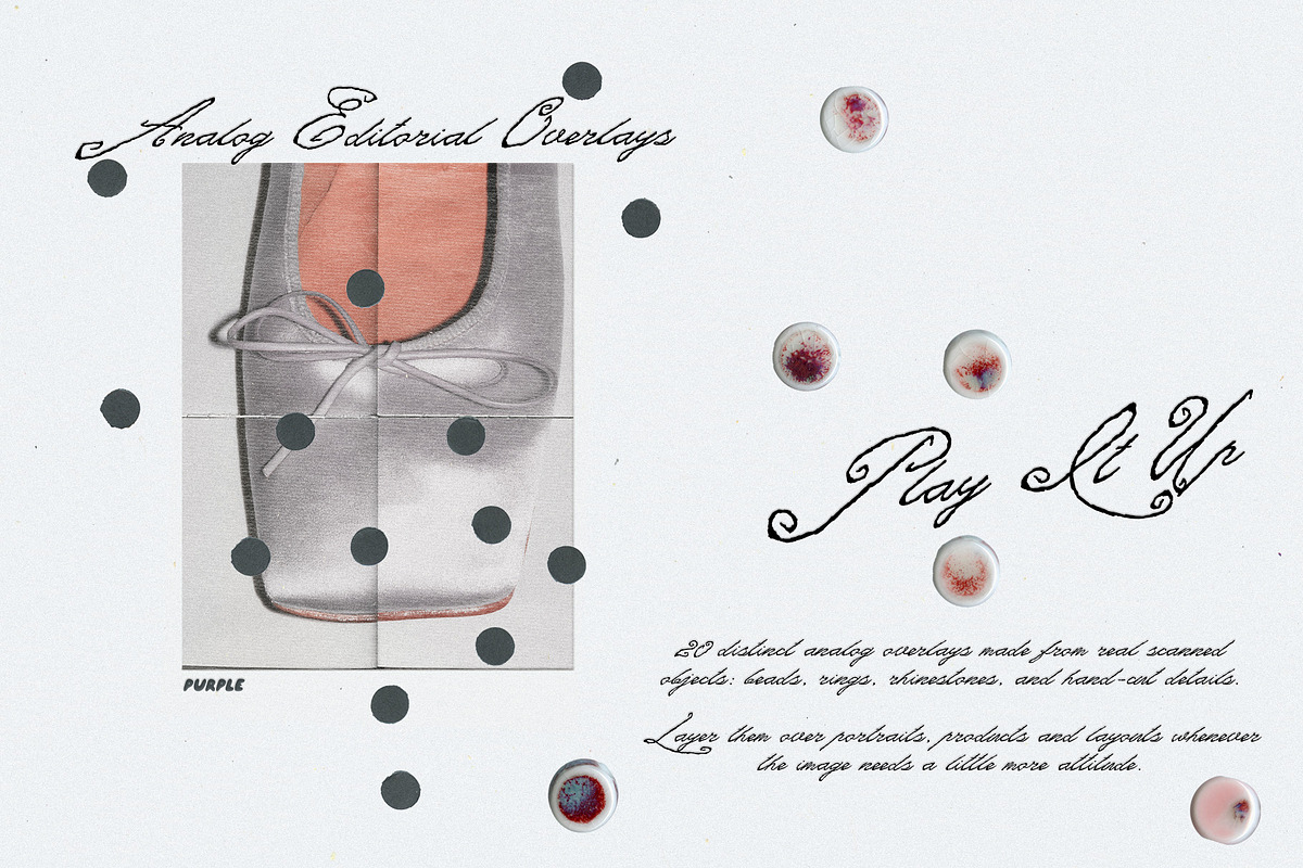 Play It Up: Analog PNG Overlays, a Texture Graphic by Purple (Photo 2 of 13)