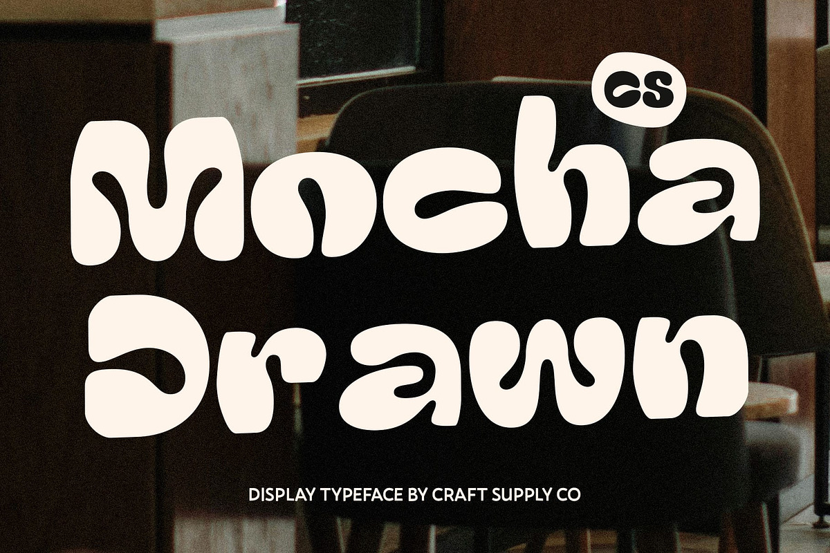 CS Mocha Drawn, a Sans Serif Font by Craft Supply Co. (Photo 1 of 8)
