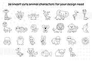 A to Z Cute Animal Collection, an Animal Illustration by arsansp (Thumbnail 3 of 4)