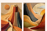 Minimalist Boho Lines Trails Shapes, a Background Graphic by PrintHaven Designs (Thumbnail 5 of 9)