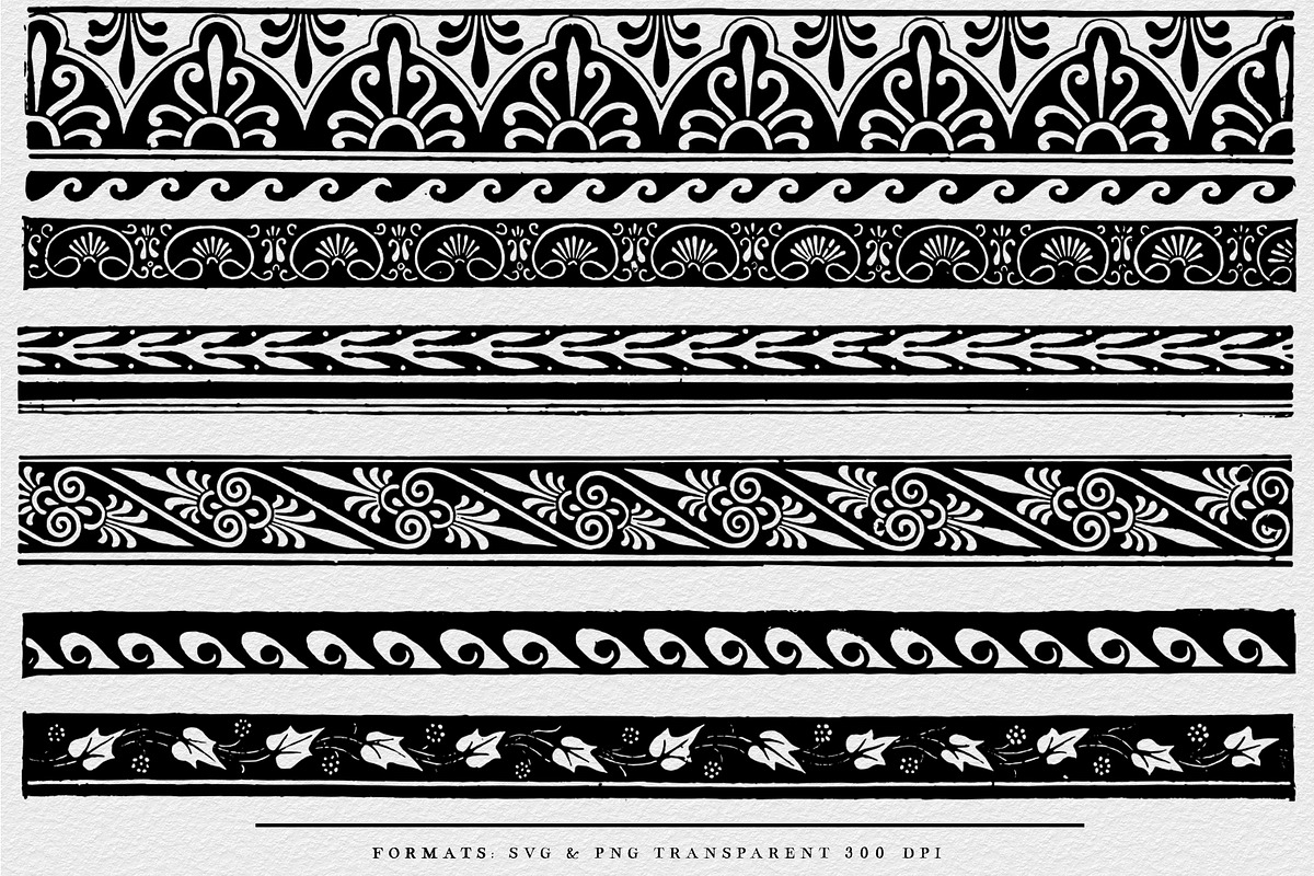 Vintage Frames & Ornaments Designs, a Decorative Illustration by Century Library (Photo 7 of 7)