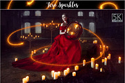 Fire Sparkles, a Texture Graphic by PandoraDreams (Thumbnail 1 of 5)