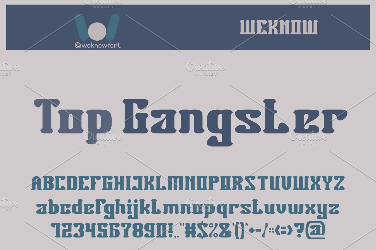 Real time font, a Font by weknow (Photo 2 of 5)