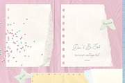 Don't be sad: Summer Collage Kit, an Object Graphic by Purple (Thumbnail 10 of 14)