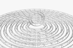 Circle Triangular Truss Collection